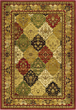 Safavieh Lyndhurst LNH221B Multi/Red Area Rug 