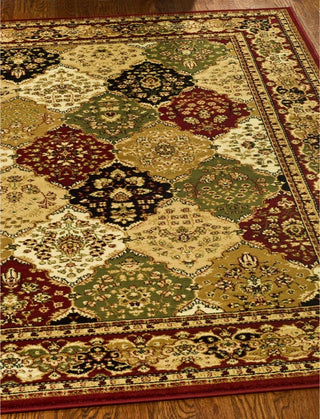 Safavieh Lyndhurst LNH221B Multi/Red Area Rug 