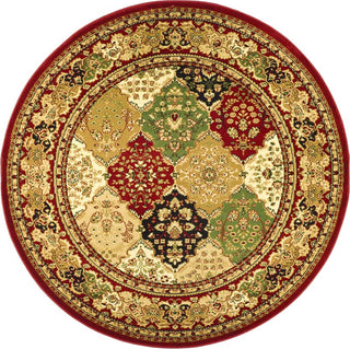 Safavieh Lyndhurst LNH221B Multi/Red Area Rug 