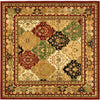 Safavieh Lyndhurst LNH221B Multi/Red Area Rug 