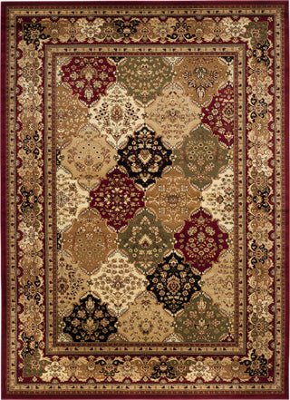 Safavieh Lyndhurst LNH221B Multi/Red Area Rug 