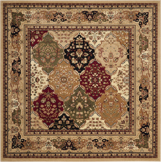 Safavieh Lyndhurst LNH221C Multi/Black Area Rug 