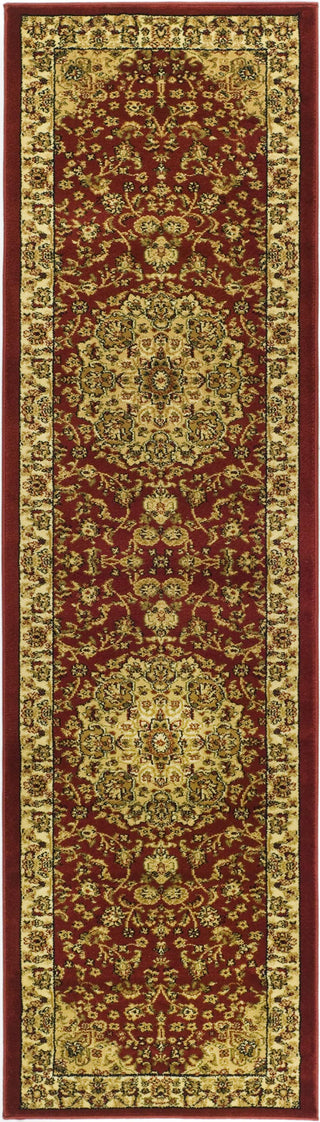 Safavieh Lyndhurst LNH222B Red/Ivory Area Rug 