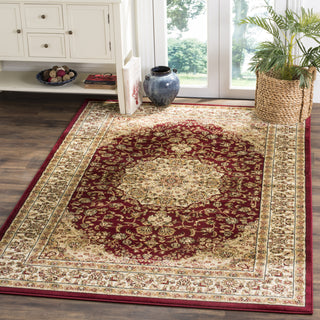 Safavieh Lyndhurst LNH222B Red/Ivory Area Rug  Feature