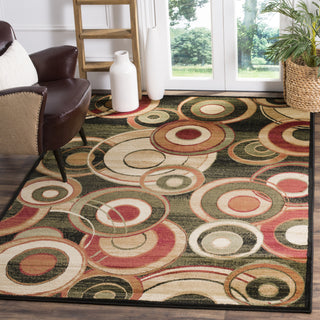 Safavieh Lyndhurst LNH225B Black/Multi Area Rug  Feature