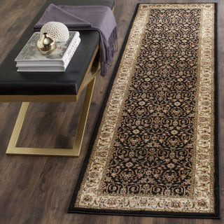 Safavieh Lyndhurst LNH316B Black/Ivory Area Rug  Feature