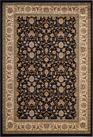 Safavieh Lyndhurst LNH316B Black/Ivory Area Rug main image