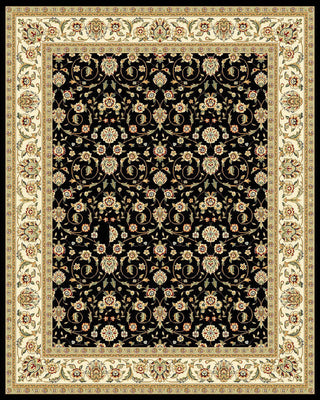 Safavieh Lyndhurst LNH316B Black/Ivory Area Rug 