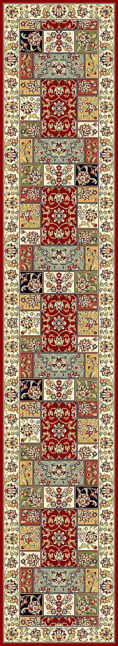 Safavieh Lyndhurst LNH318A Multi/Ivory Area Rug 