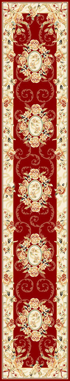 Safavieh Lyndhurst LNH328C Red/Ivory Area Rug 