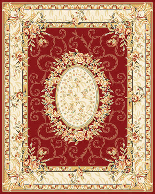 Safavieh Lyndhurst LNH328C Red/Ivory Area Rug 