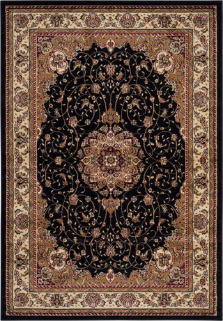 Safavieh Lyndhurst LNH329A Black/Ivory Area Rug main image