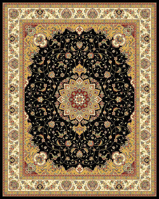 Safavieh Lyndhurst LNH329A Black/Ivory Area Rug 