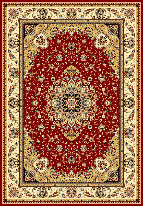 Safavieh Lyndhurst LNH329C Red/Ivory Area Rug main image