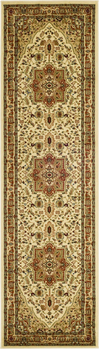 Safavieh Lyndhurst LNH330R Ivory/Rust Area Rug 