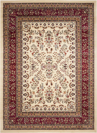 Safavieh Lyndhurst LNH331A Ivory/Red Area Rug 