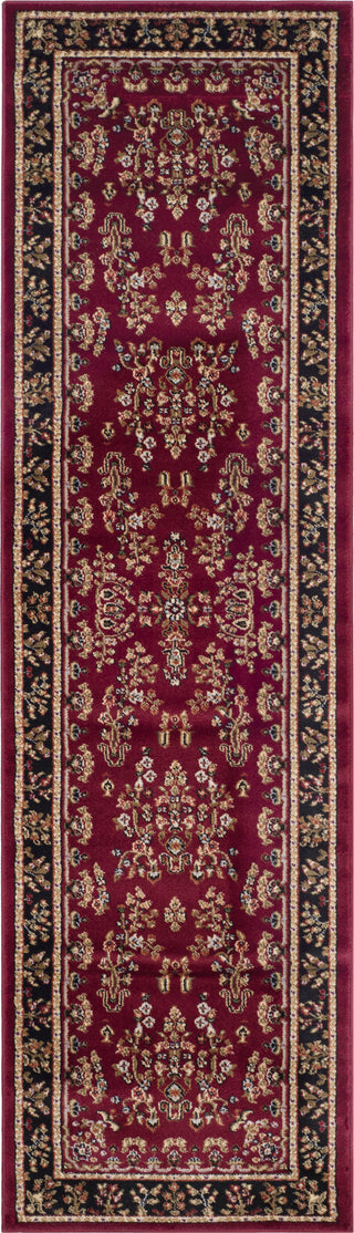 Safavieh Lyndhurst LNH331B Red/Black Area Rug 