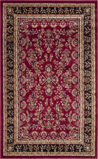 Safavieh Lyndhurst LNH331B Red/Black Area Rug 