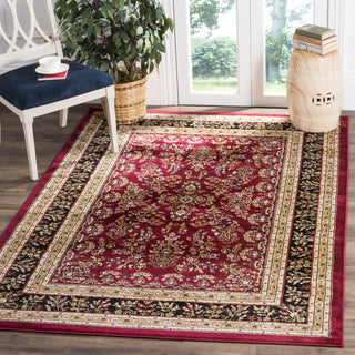 Safavieh Lyndhurst LNH331B Red/Black Area Rug  Feature