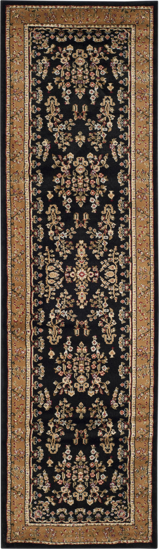 Safavieh Lyndhurst LNH331D Black/Tan Area Rug 