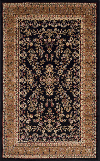 Safavieh Lyndhurst LNH331D Black/Tan Area Rug 