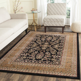 Safavieh Lyndhurst LNH331D Black/Tan Area Rug  Feature