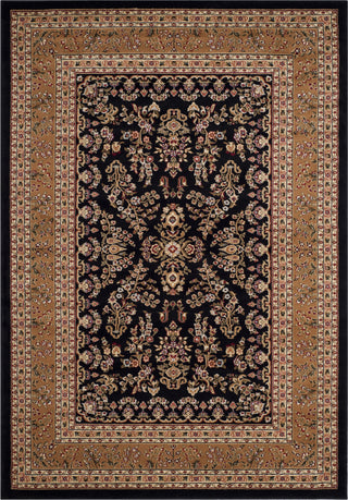 Safavieh Lyndhurst LNH331D Black/Tan Area Rug main image