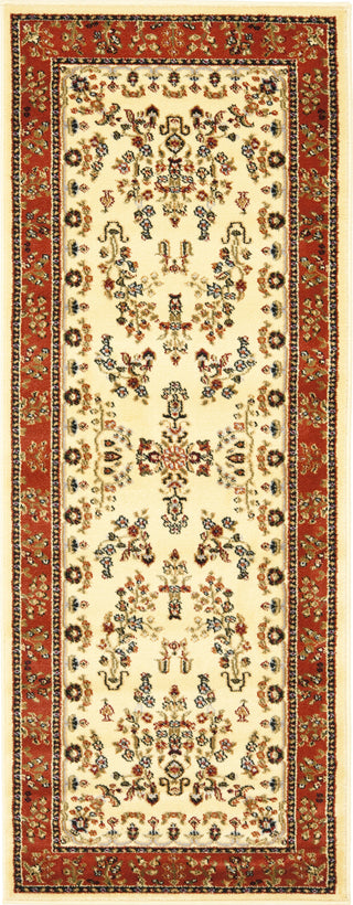 Safavieh Lyndhurst LNH331R Ivory/Rust Area Rug 