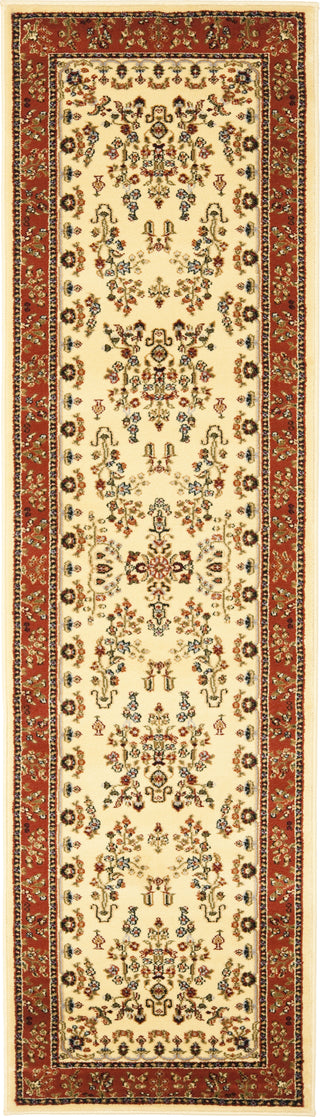 Safavieh Lyndhurst LNH331R Ivory/Rust Area Rug 