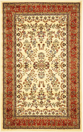 Safavieh Lyndhurst LNH331R Ivory/Rust Area Rug 