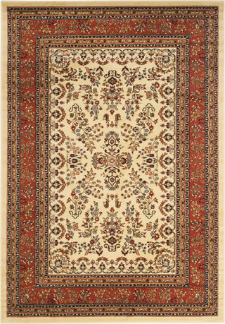 Safavieh Lyndhurst LNH331R Ivory/Rust Area Rug main image