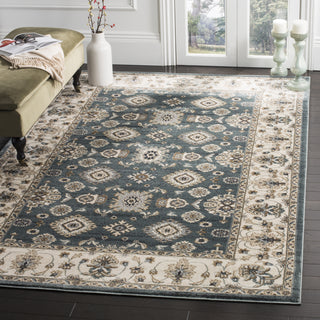 Safavieh Lyndhurst LNH332T Teal/Cream Area Rug  Feature