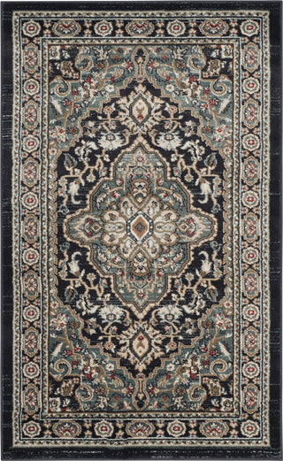 Safavieh Lyndhurst LNH338C Anthracite/Teal Area Rug 