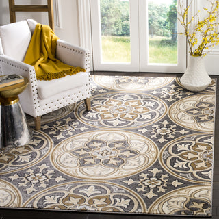 Safavieh Lyndhurst LNH341B Light Grey/Beige Area Rug  Feature