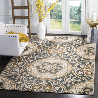 Safavieh Lyndhurst LNH341C Slate Blue/Beige Area Rug  Feature