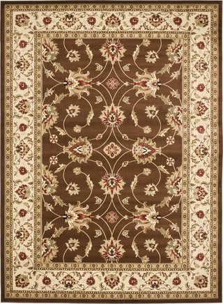 Safavieh Lyndhurst LNH553 Brown/Ivory Area Rug 