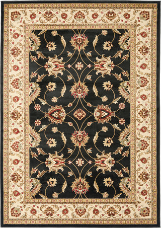 Safavieh Lyndhurst LNH553 Black/Ivory Area Rug main image