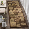 Safavieh Lyndhurst LNH554 Brown/Multi Area Rug  Feature