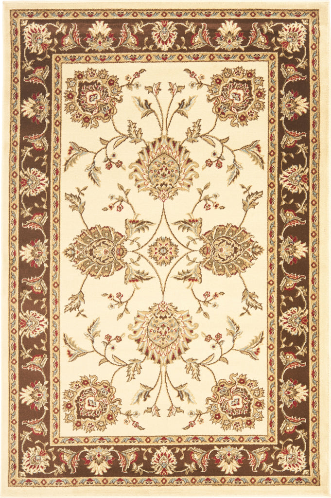 Safavieh Lyndhurst LNH555 Ivory/Brown Area Rug main image