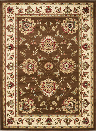 Safavieh Lyndhurst LNH555 Brown/Ivory Area Rug 