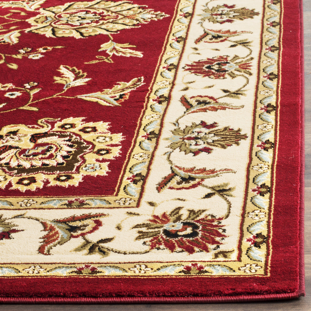 Safavieh Lyndhurst LNH555 Red/Ivory Area Rug  Feature