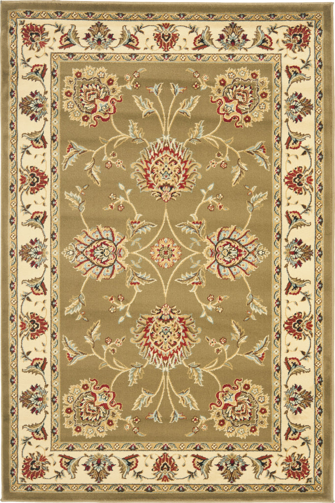 Safavieh Lyndhurst LNH555 Green/Ivory Area Rug main image