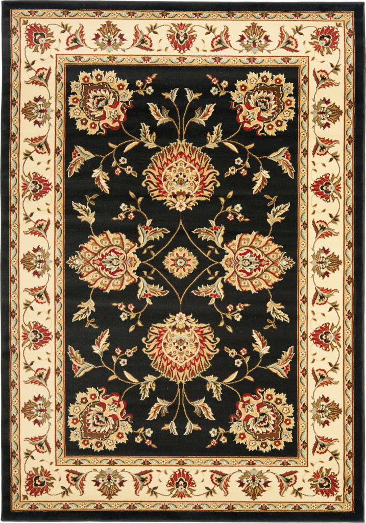 Safavieh Lyndhurst LNH555 Black/Ivory Area Rug main image