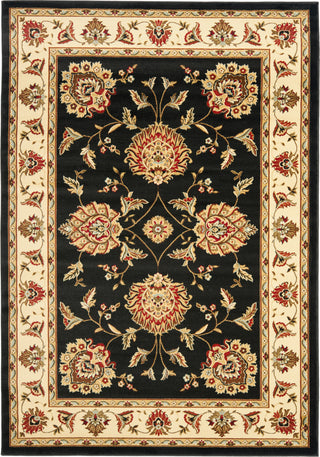 Safavieh Lyndhurst LNH555 Black/Ivory Area Rug main image