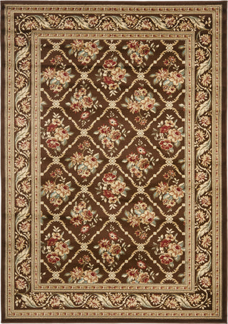 Safavieh Lyndhurst LNH556 Brown/Brown Area Rug 