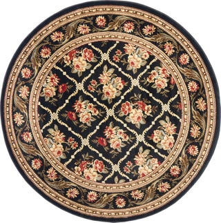 Safavieh Lyndhurst LNH556 Black/Black Area Rug 