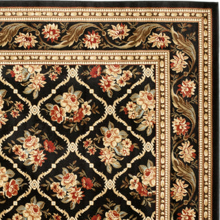 Safavieh Lyndhurst LNH556 Black/Black Area Rug 