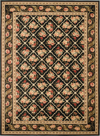 Safavieh Lyndhurst LNH556 Black/Black Area Rug 