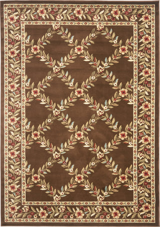 Safavieh Lyndhurst LNH557 Brown/Brown Area Rug 