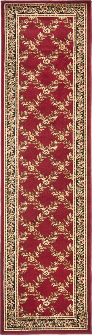 Safavieh Lyndhurst LNH557 Red/Black Area Rug 